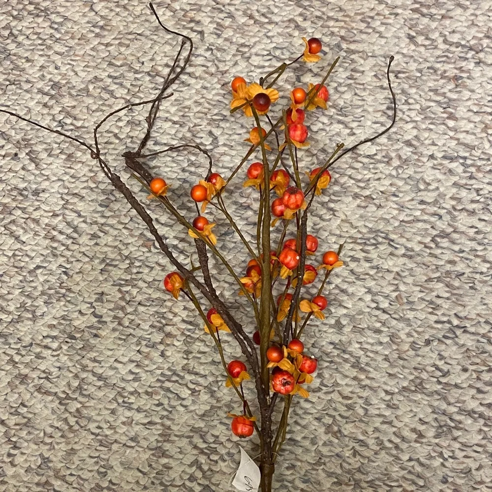 Autumn Berry Branch Home Accent